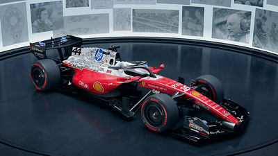 Ferrari HP unveils special Austin livery revealing the path from concept to competition